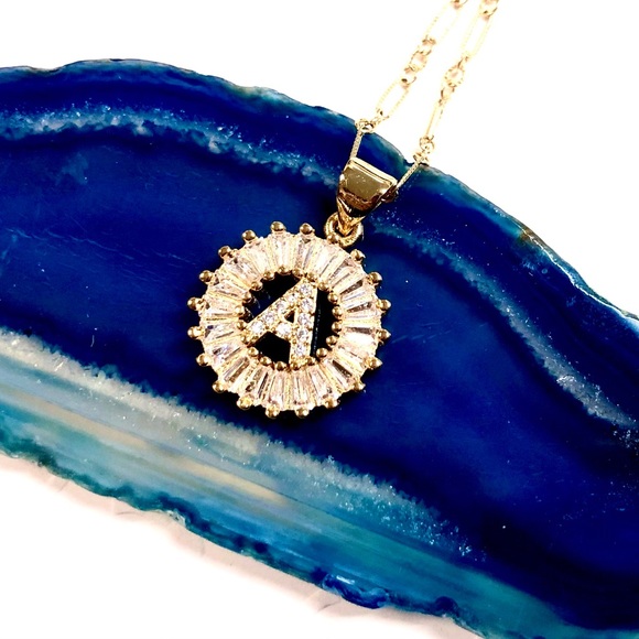 Initial A Necklace, Letter A, Personalized A, Boho - Picture 4 of 9